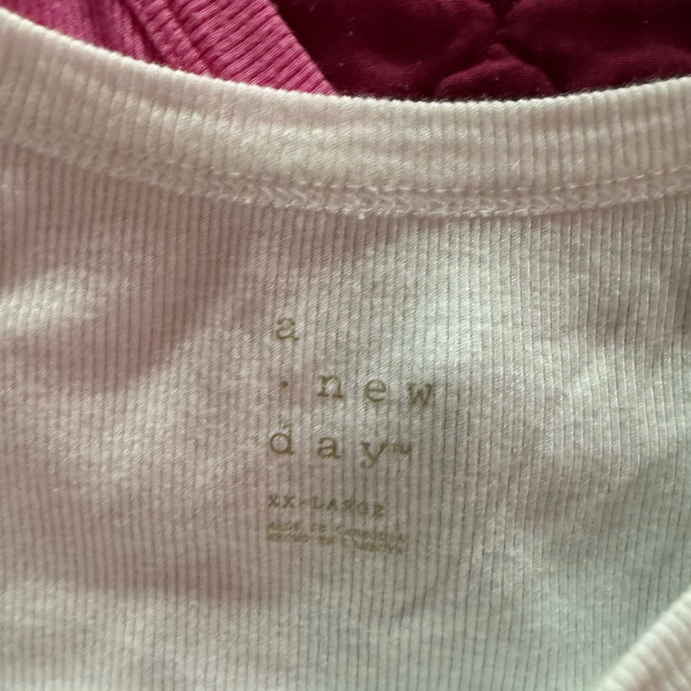 A New Day Ribbed High Neck Tank Tops (3) - Picture 3 of 5